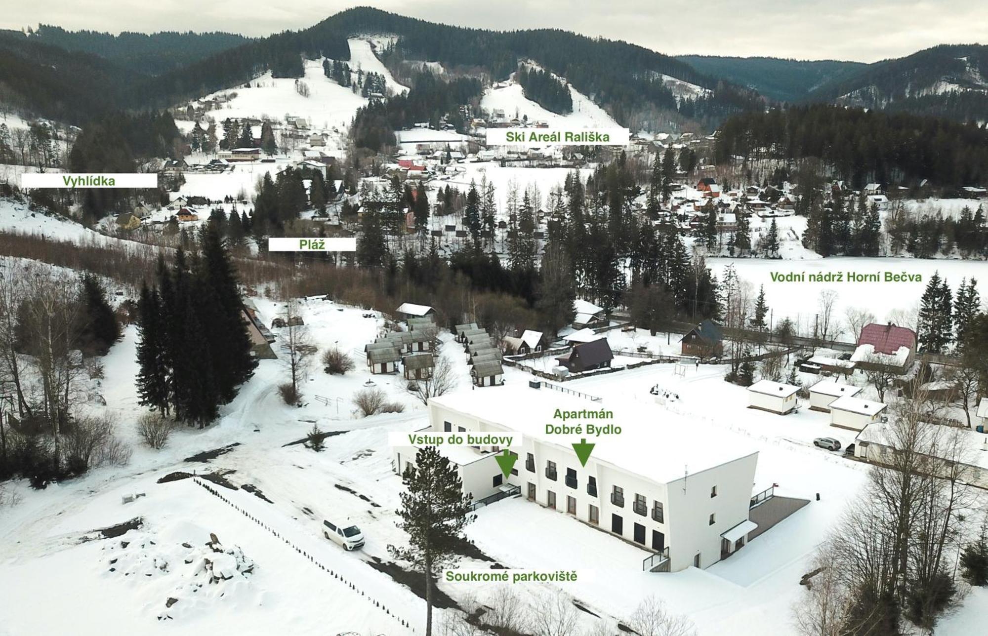 Apartman Dobre Bydlo V Beskydech Horní Bečva Exteriör bild